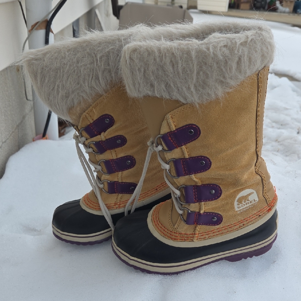 Sorel Joan Of Artic Kids Size 2 Snowboots